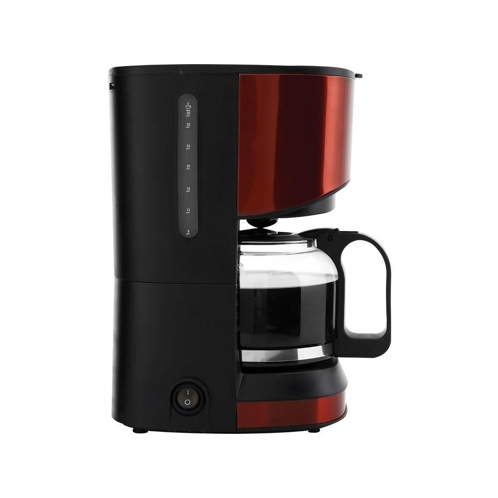 Encontraproduto.com.br - Cafeteira Philco  Inox Red Pcf41 Cor Vermelho/Preto 127V