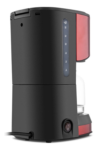 Encontraproduto.com.br - Cafeteira Philco  Inox Red Pcf41 Cor Vermelho/Preto 127V