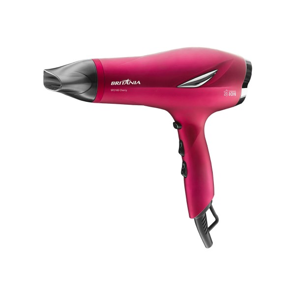 Encontraproduto.com.br - Secador de Cabelos SP2100 Cherry  Bocal Concentrador