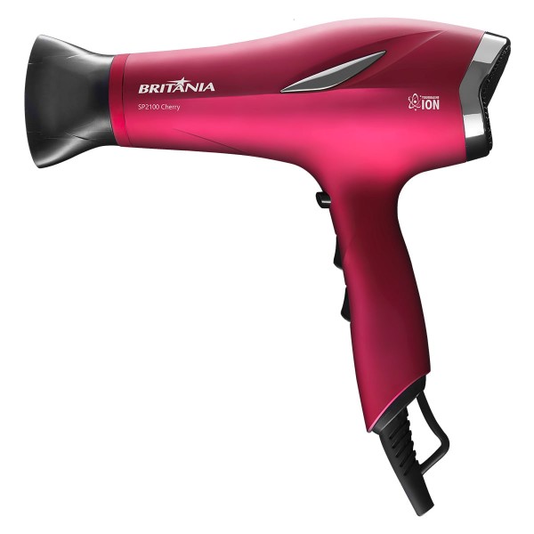 Encontraproduto.com.br - Secador de Cabelos SP2100 Cherry  Bocal Concentrador