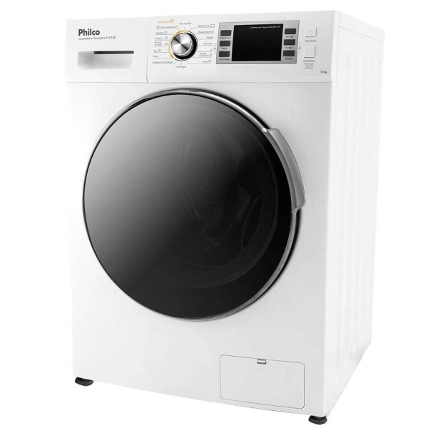 Encontraproduto.com.br - Lava e Seca Inverter Philco 12kg Branca PLS12B - 127 Volts