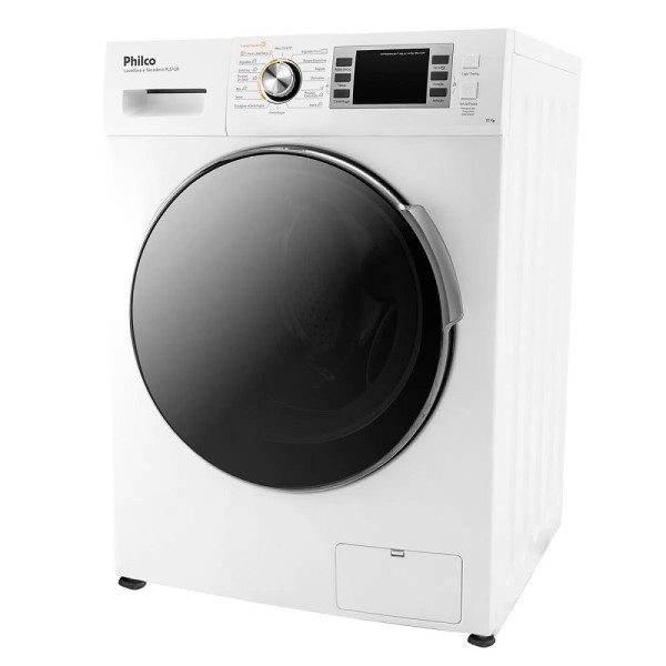Encontraproduto.com.br - Lava e Seca Inverter Philco 12kg Branca PLS12B - 127 Volts