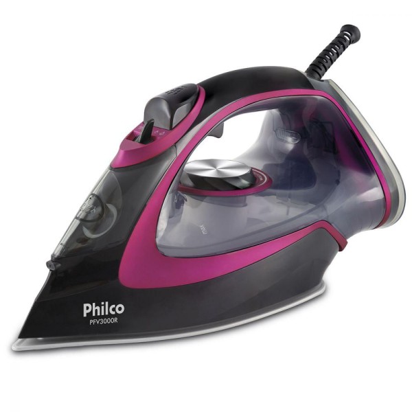 Ferro de Passar Roupa PFV300 220V c/ Spray Umedecedor Vermelho Philco