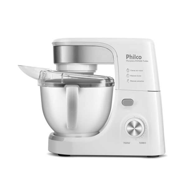 Encontraproduto.com.br - Batedeira Planetária Philco PHP500B Turbo 700W Branca