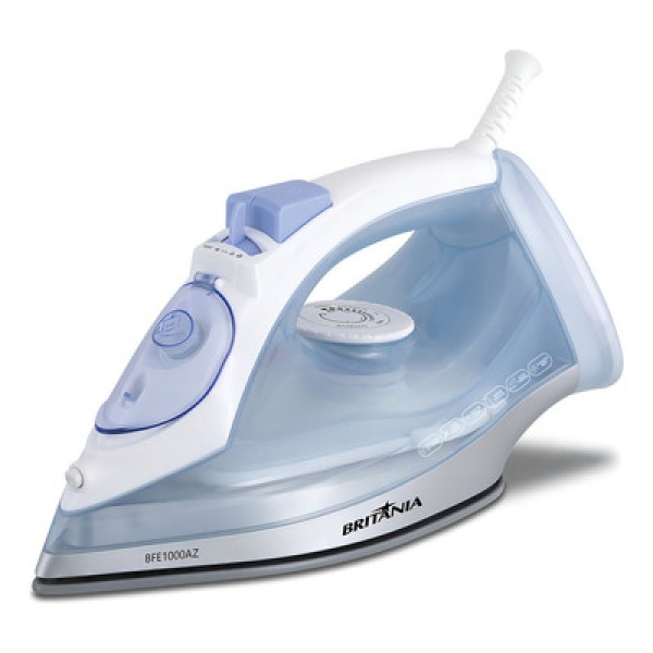Ferro a Vapor Britânia BFE1000AZ Nano Ceramic Eco 430ml 220V