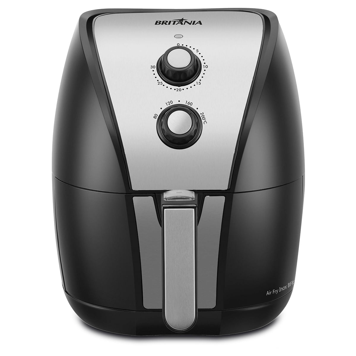 Encontraproduto.com.br - Fritadeira Britânia Air Fry Inox BFR11PI  1500W