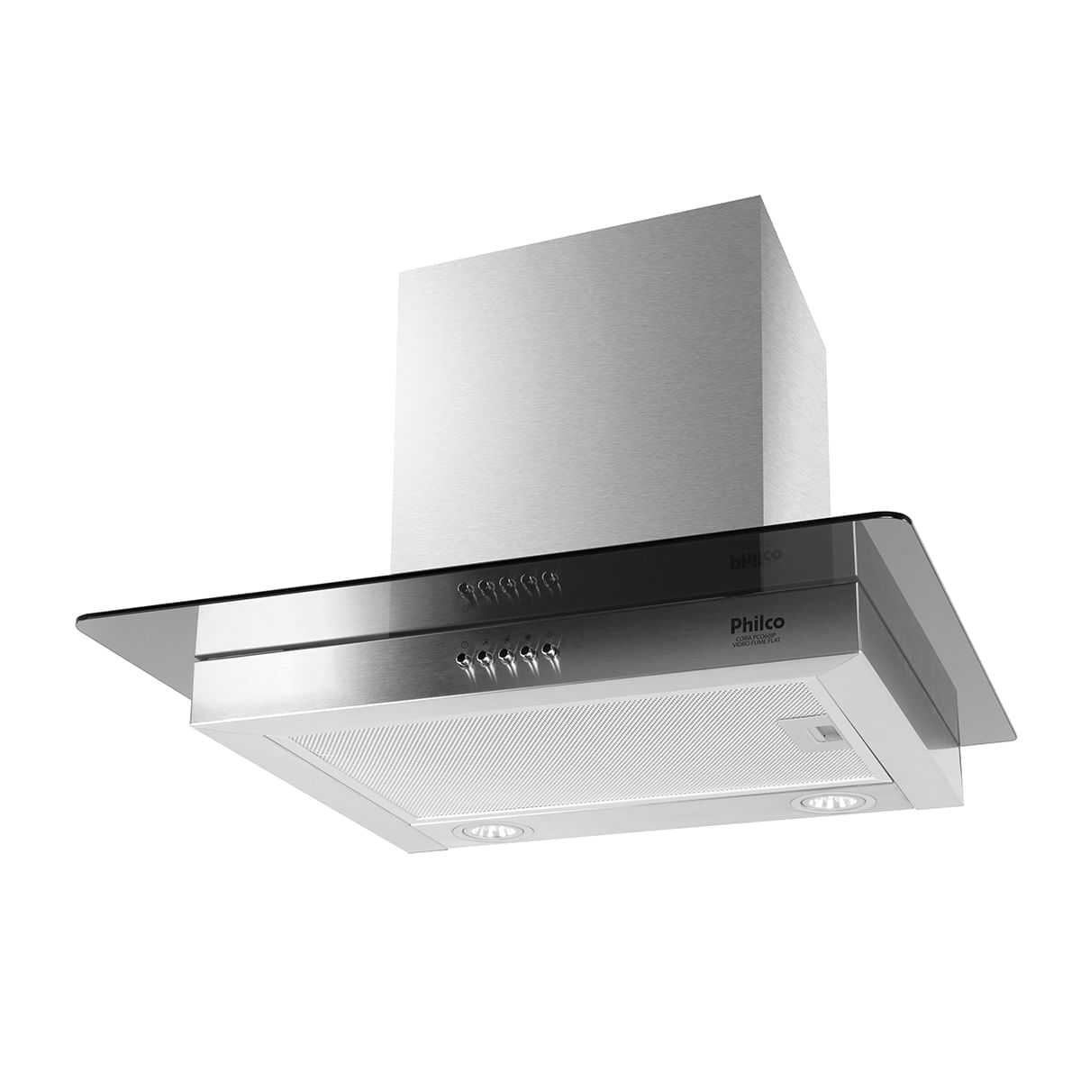 Encontraproduto.com.br - Coifa de Parede Philco PCO60IP Flat 60cm Inox Dupla Função