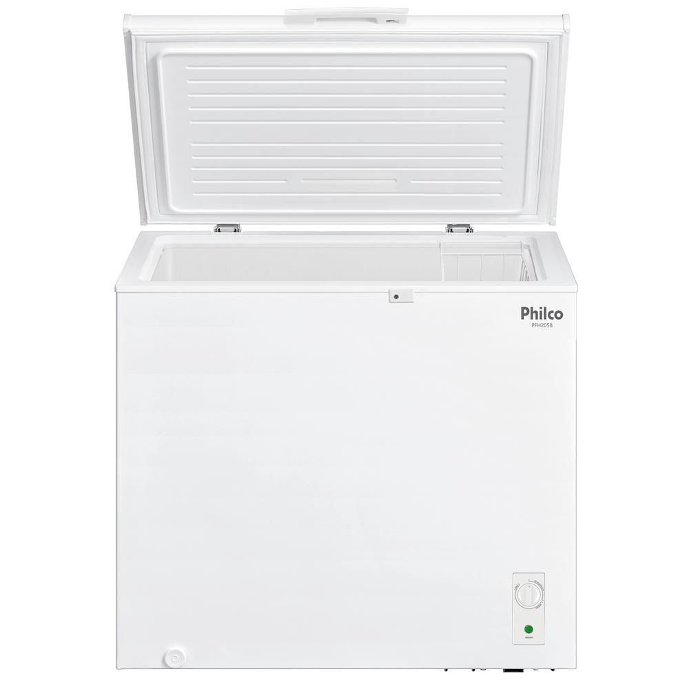 Encontraproduto.com.br - Freezer Horizontal Philco 199 Litros PFH205B Degelo Manual Branco