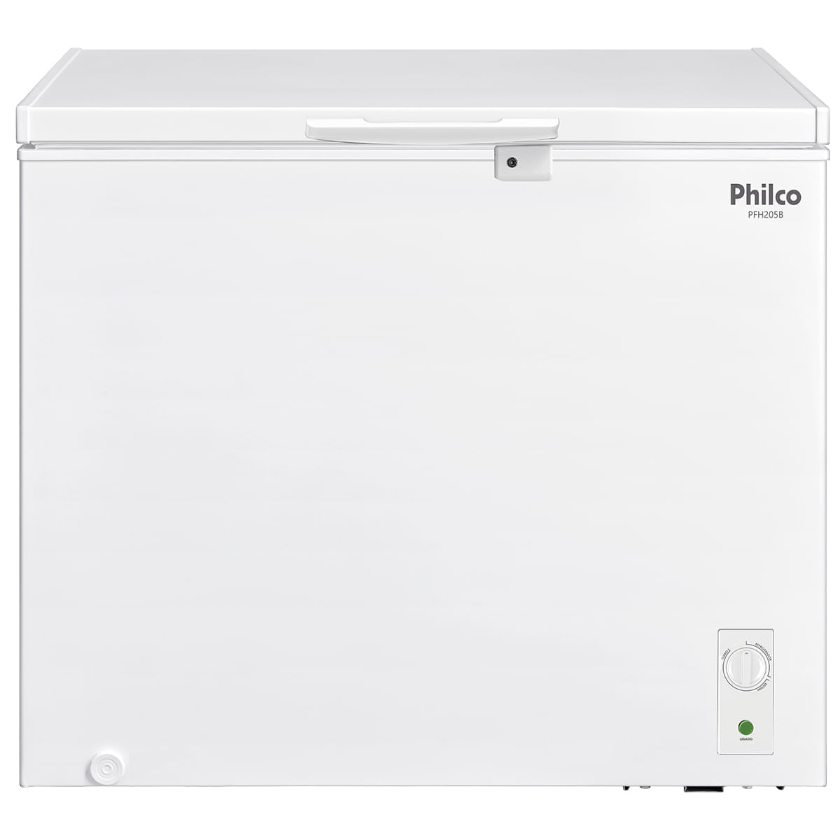 Encontraproduto.com.br - FREEZER HORIZONTAL 199L PHILCO PFH205B BRANCO 220V 2 EM 1