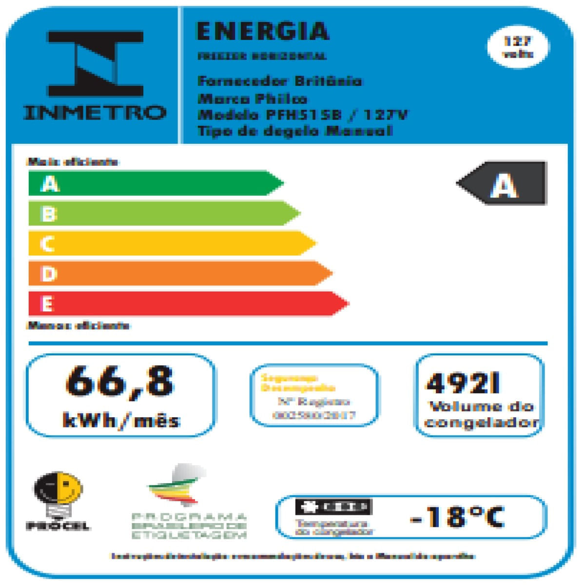 Encontraproduto.com.br - Freezer e Refrigerador Philco PFH515B 492L Horizontal Branco