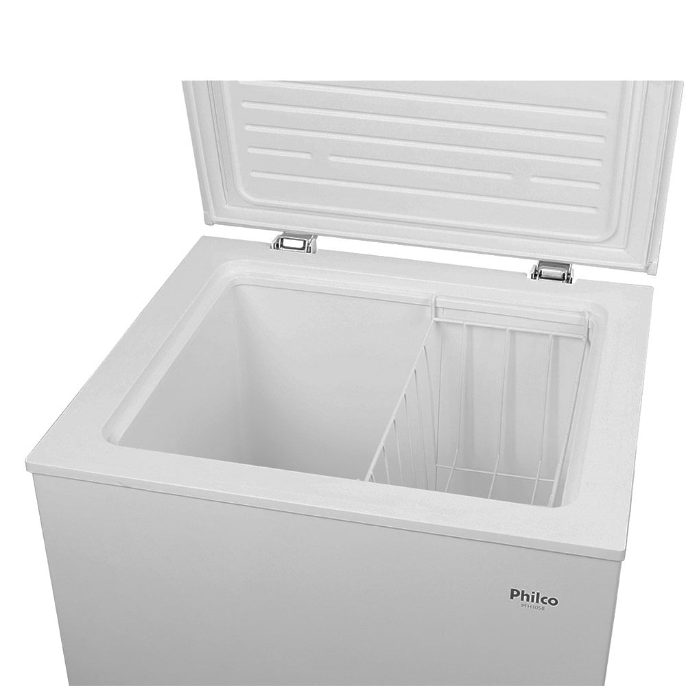 Encontraproduto.com.br - Freezer Horizontal Philco 2 em 1 PFH105B 99L 220V
