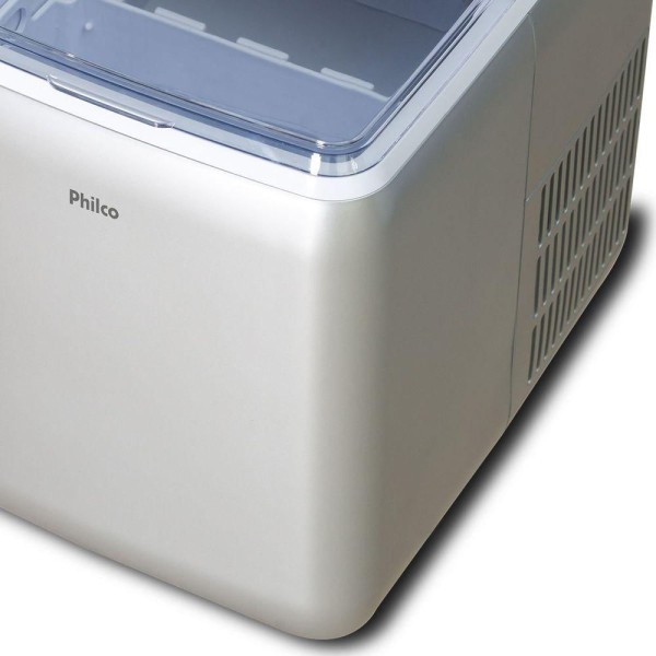 Encontraproduto.com.br - Máquina de Gelo Philco 22Kg Prata PMG02T - 220 Volts