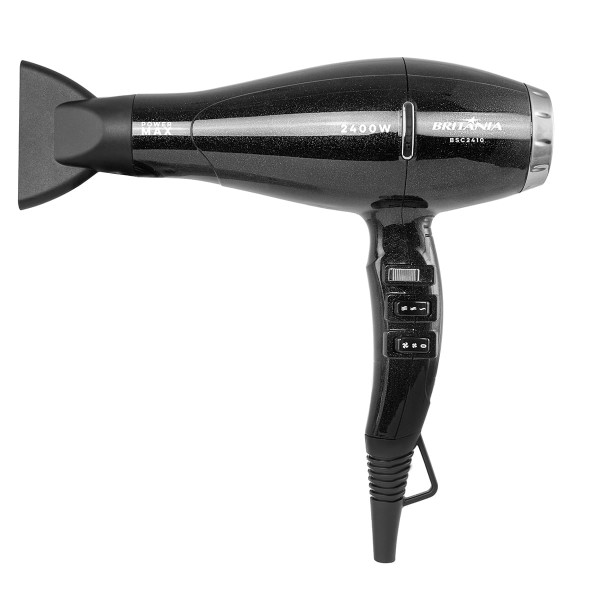 Encontraproduto.com.br - Secador de Cabelos Britânia BSC2410 Power Max 2400W