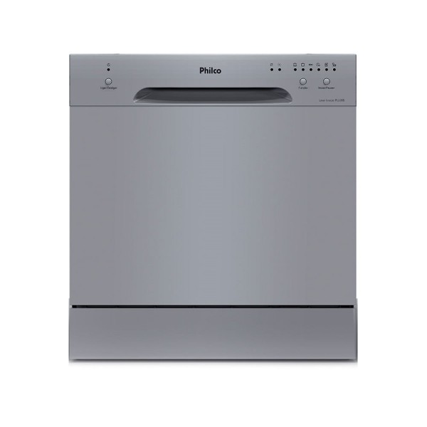 Encontraproduto.com.br - Lava Louças Philco 8 Serviços Inox PLL08I - 127 Volts