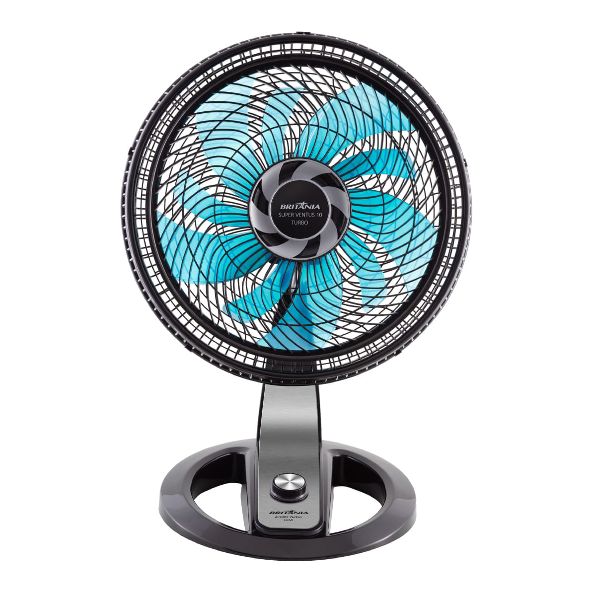 Ventilador De Mesa 40cm Britânia Pvt492pa Turbo Force 127v