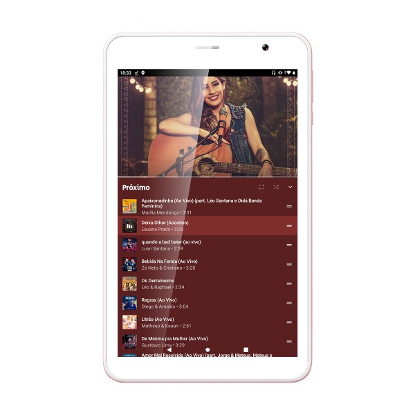 Encontraproduto.com.br - Tablet Philco Multitoque Android 10 32GB PTB8RRG 4G 8’’