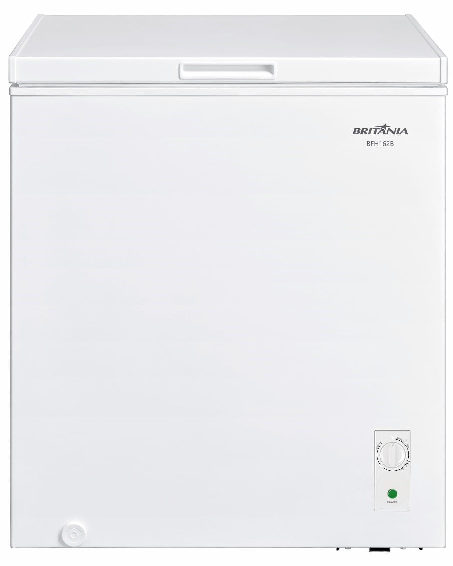 Encontraproduto.com.br - Freezer e Refrigerador Horizontal  Britânia BFH162B 143L Branco
