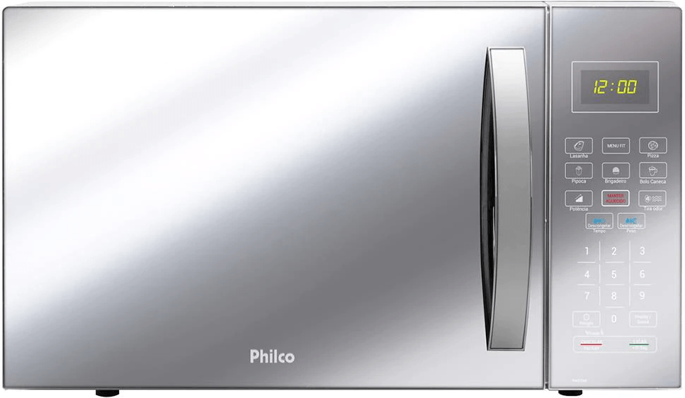 FORNO MICRO-ONDAS 25 LITROS PHILCO PMO28E 220V ESPELHADO