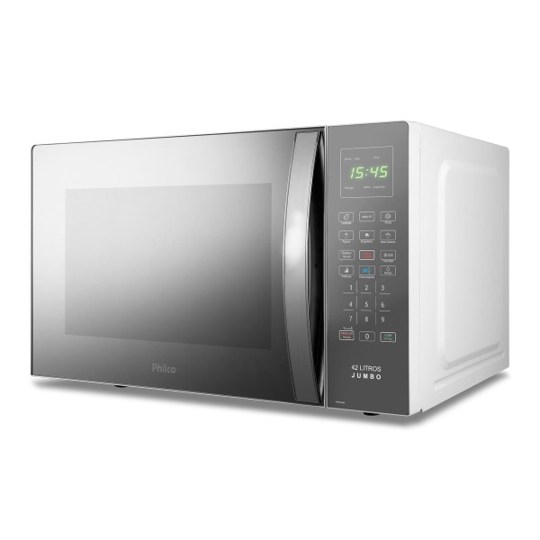 Encontraproduto.com.br - Micro-ondas PMO42EB 42L Philco Espelhado 220V