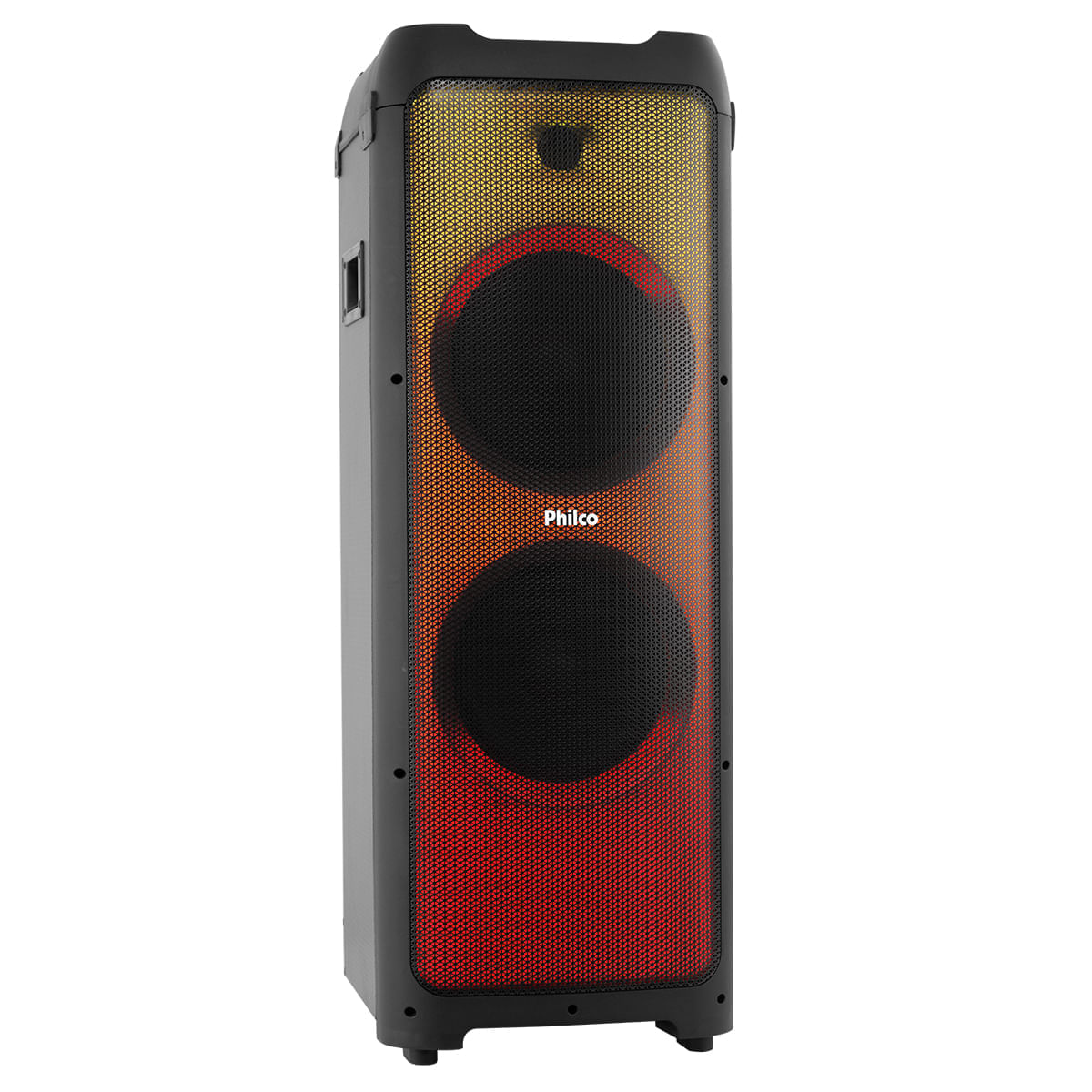 Encontraproduto.com.br - Caixa de Som Amplificada 2400W Philco PCX32000 DJ Extreme