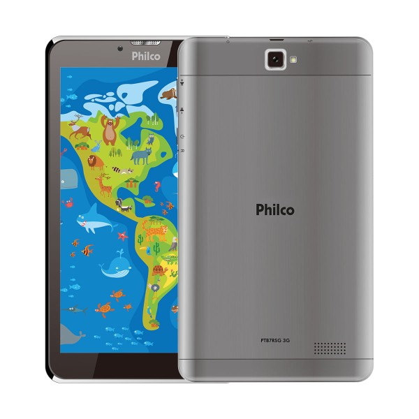 Encontraproduto.com.br - Tablet Kids Philco PTB7SSG Android 9 Pie Multi-toque 7”