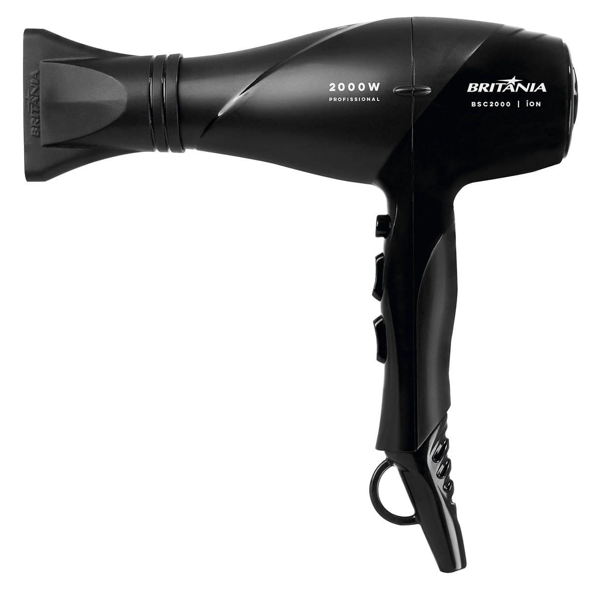 Encontraproduto.com.br - Secador De Cabelos Britânia Bsc2000 6 Combinações 2000w 127v