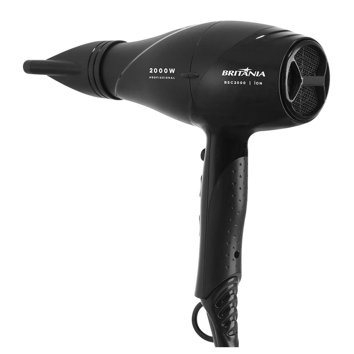 Encontraproduto.com.br - Secador De Cabelos Britânia Bsc2000 6 Combinações 2000w 127v