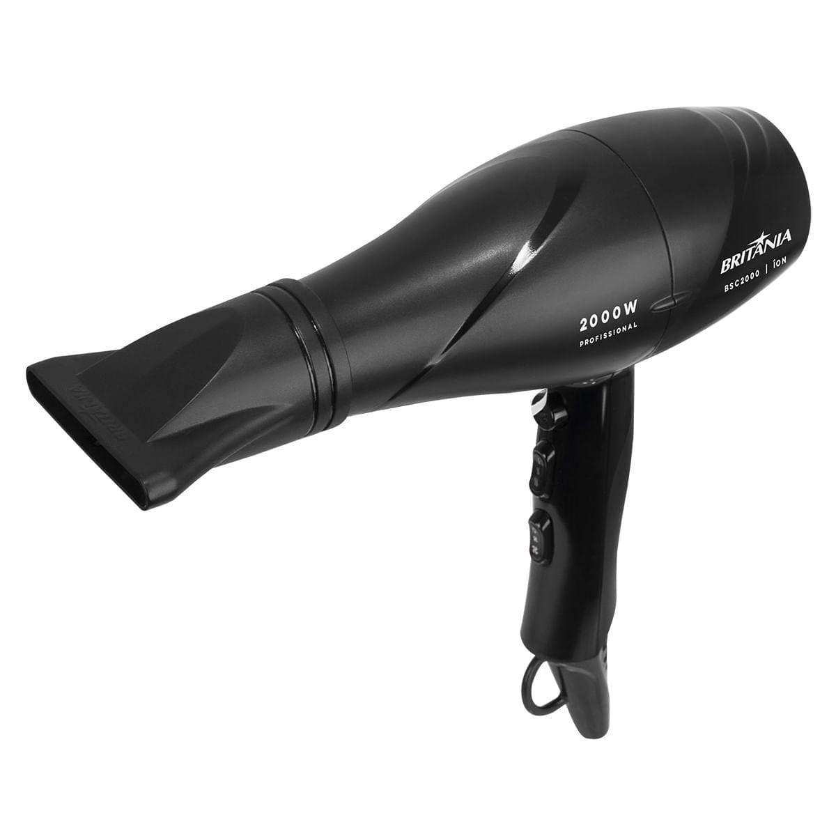 Encontraproduto.com.br - Secador De Cabelos Britânia Bsc2000 6 Combinações 2000w 127v