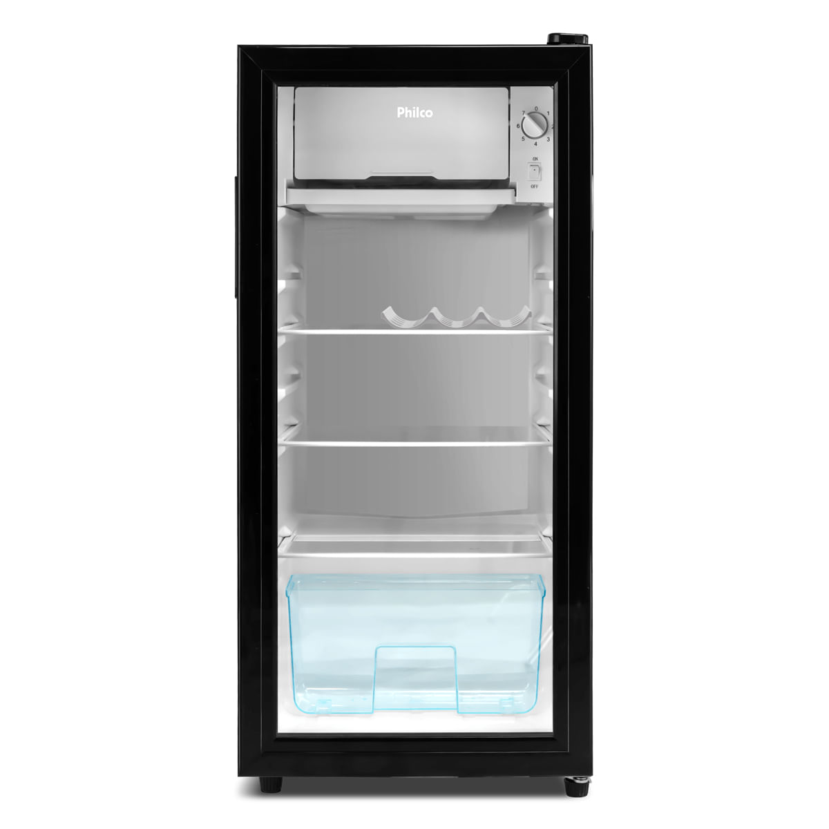 Encontraproduto.com.br - Frigobar Philco 85L 7 Níveis de Temperatura PFG105PG