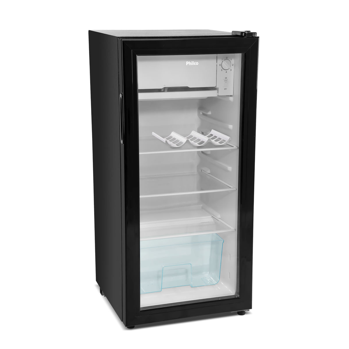 Encontraproduto.com.br - Frigobar Philco 85L 7 Níveis de Temperatura PFG105PG