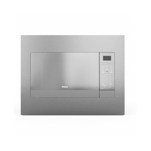 Encontraproduto.com.br - Micro-Ondas de Embutir 26 Litros Philco PMB26IEB Prata 127V