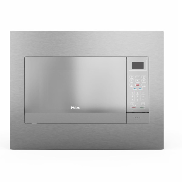 Encontraproduto.com.br - Micro-Ondas de Embutir 26 Litros Philco PMB26IEB Prata 127V