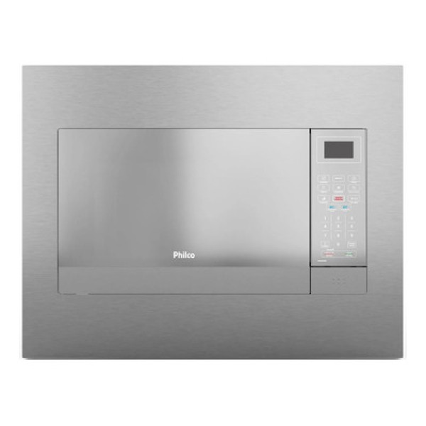 Encontraproduto.com.br - Micro-Ondas de Embutir 26 Litros Philco PMB26IEB Prata 127V