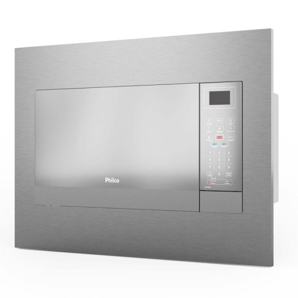 Encontraproduto.com.br - Micro-ondas de Embutir Philco 26L Limpa Fácil 1400W PMB26IEB