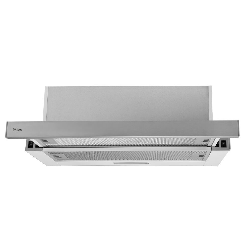 Encontraproduto.com.br - Depurador e Exaustor Philco PDR65I Inox Retrátil 60cm