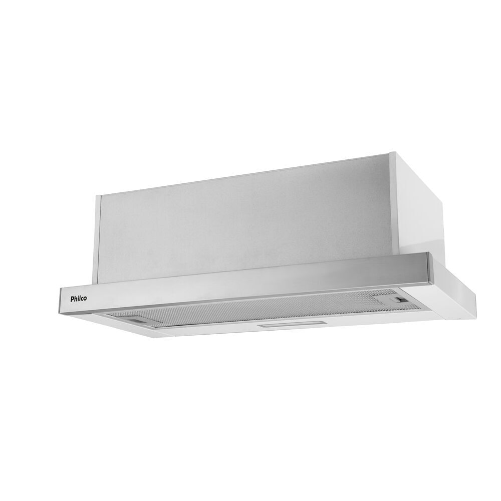 Encontraproduto.com.br - Depurador e Exaustor Philco PDR65I Inox Retrátil 60cm