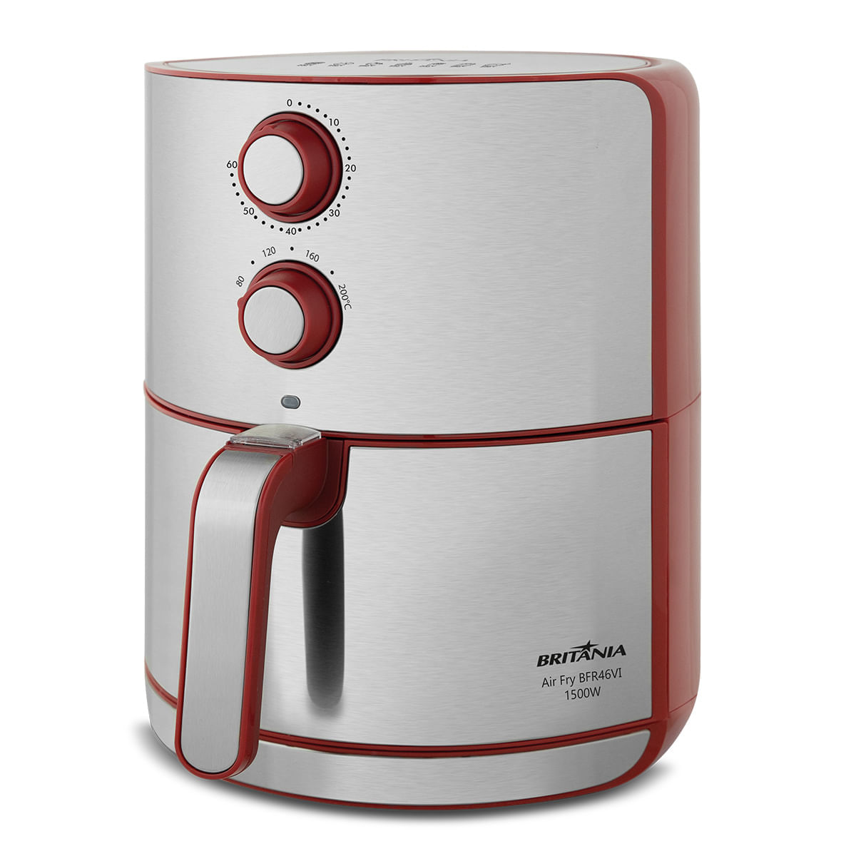 Encontraproduto.com.br - Air Fryer Britânia 4,6L Antiaderente 1500W BFR46VI