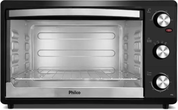 FORNO ELÉTRICO 44L PHILCO ELETRICO PFE44P PTO 220V