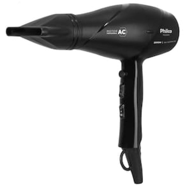 Encontraproduto.com.br - Secador de Cabelos Philco PSC3050 com Íon Tourmaline Motor AC Profissional Preto  2000W