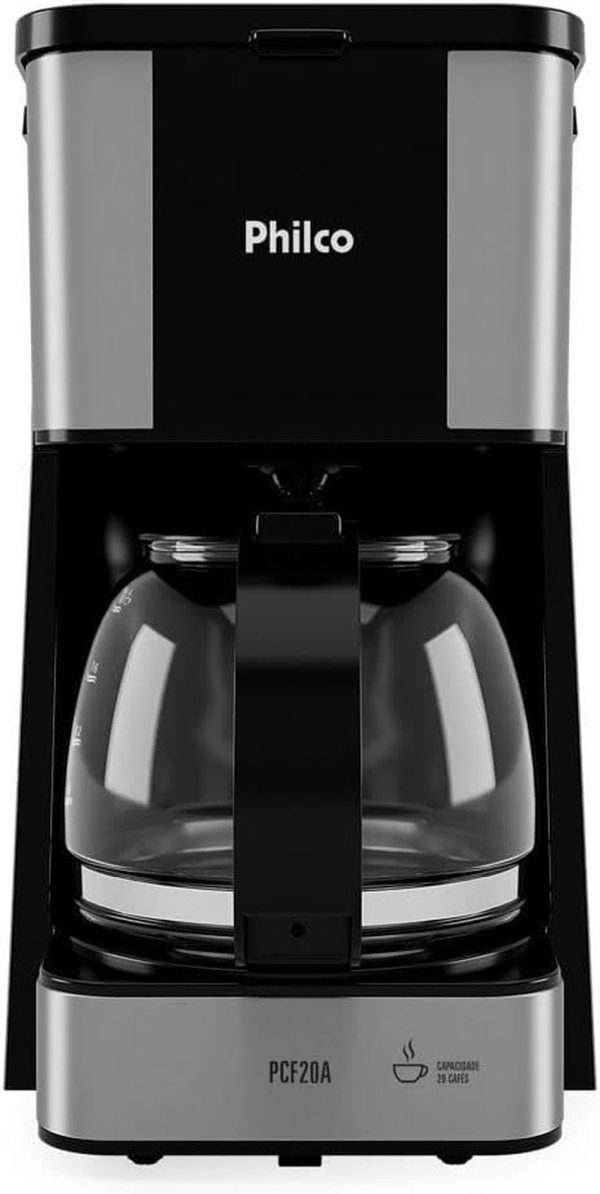 CAFETEIRA ELÉTRICA PHILCO PCF20A PRETA 220V 20 XÍCARAS