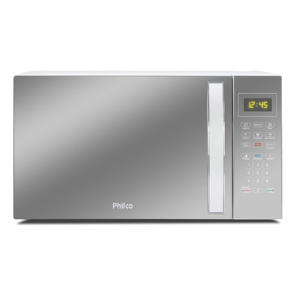 Encontraproduto.com.br - Micro-ondas Philco Pmo38e 33l 1400w Espelhado/branco 127v
