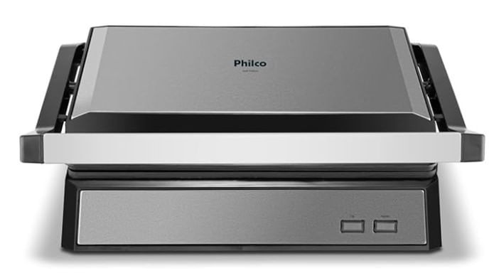 Encontraproduto.com.br - Grill Philco 2 em 1 PGR32 Chapa com Abertura 180°