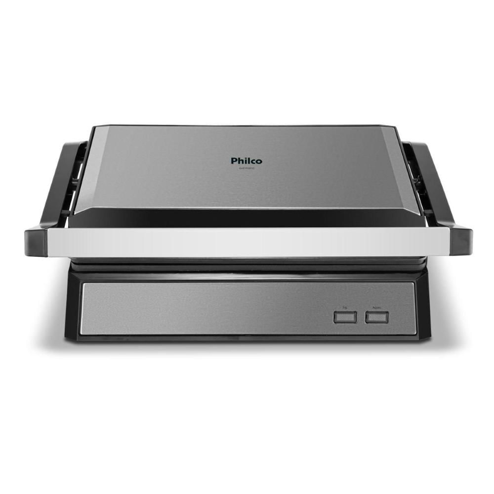 Encontraproduto.com.br - Grill Philco 2 em 1 PGR32 Chapa com Abertura 180°