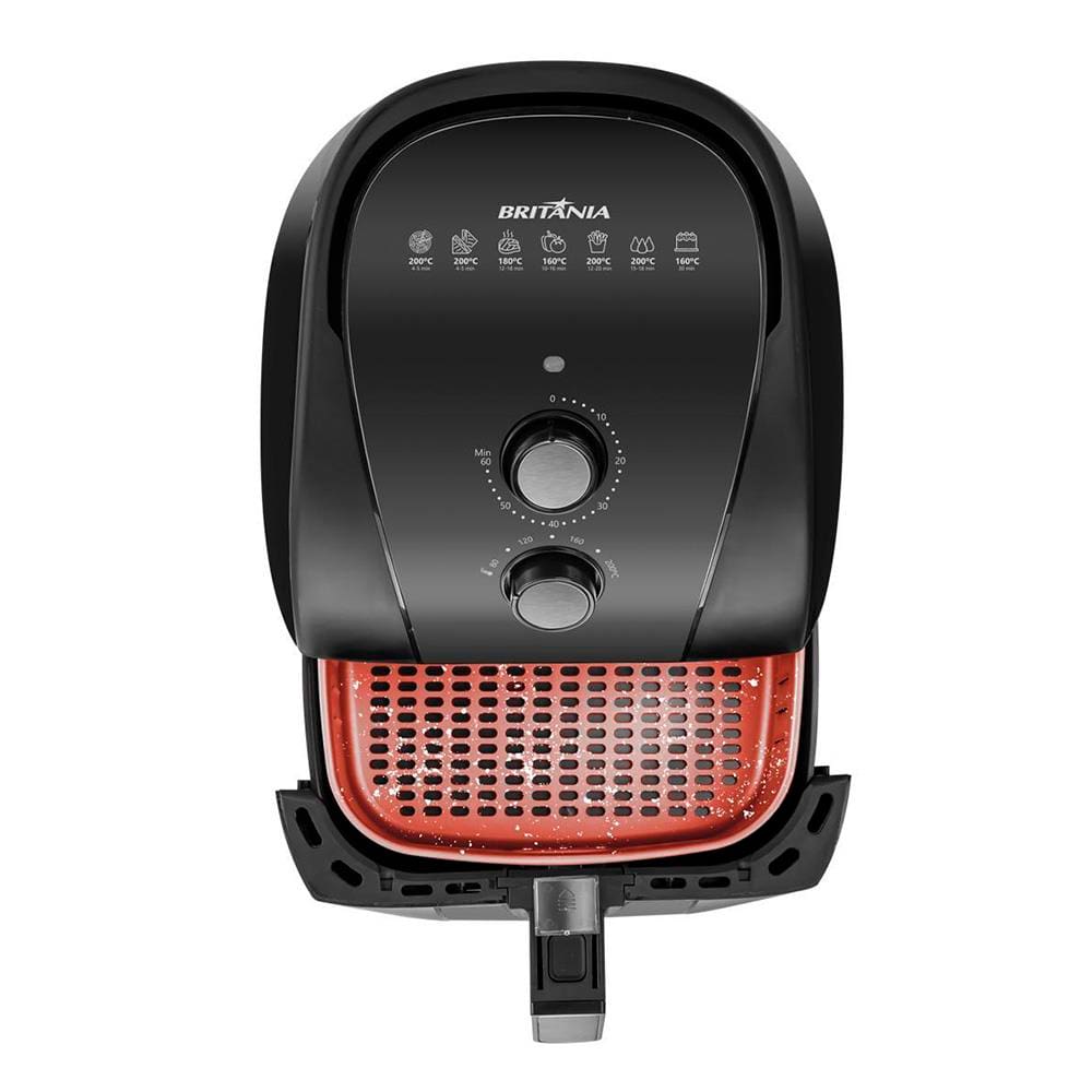 Encontraproduto.com.br - Fritadeira Elétrica Air Fryer Britânia5,5L BFR50
