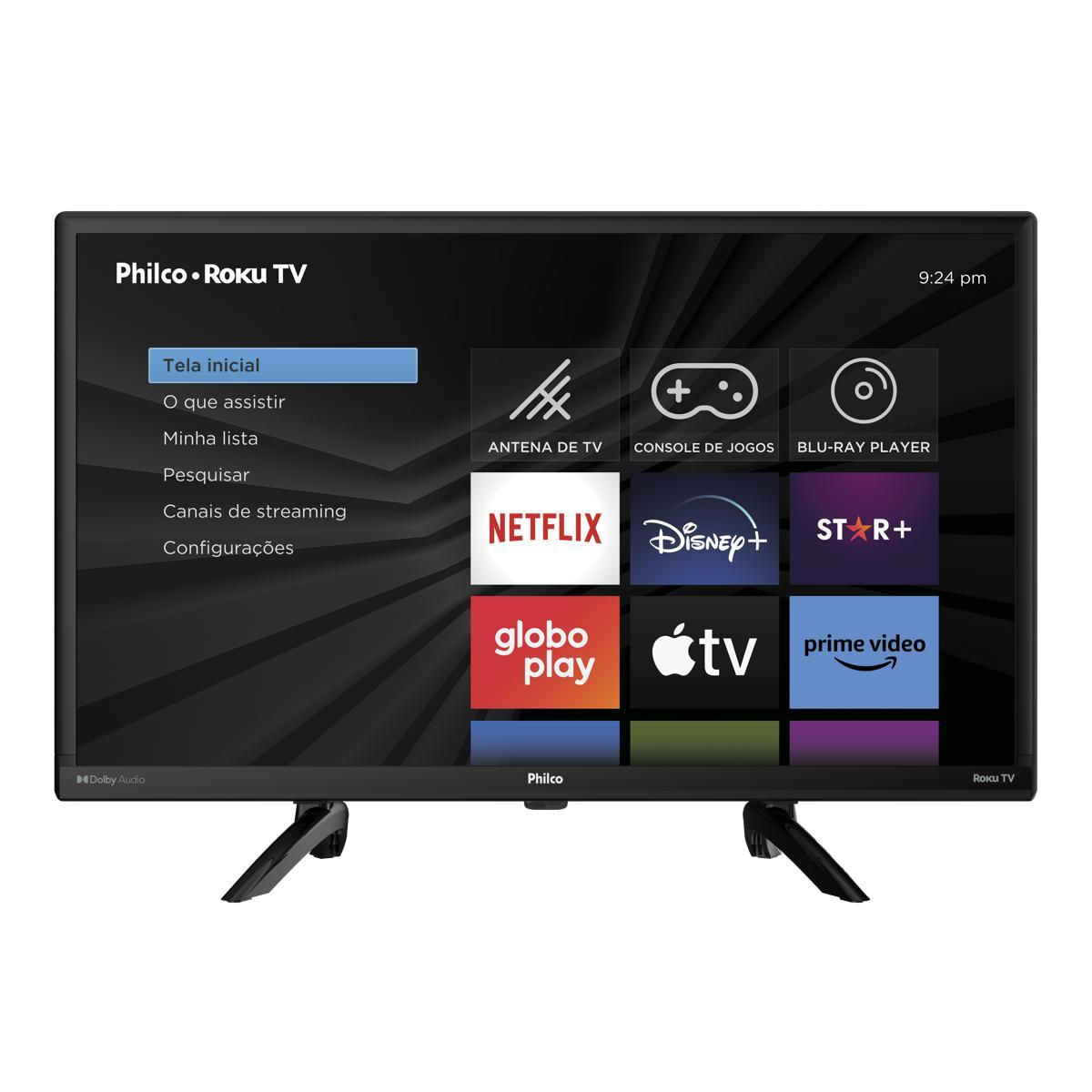 Encontraproduto.com.br - Televisao Smart 24 Digital Usb Hdmi Com Suporte Para Fixar