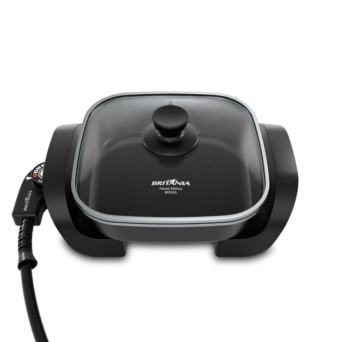 Encontraproduto.com.br - Panela Elétrica Britânia 2L 5 Temperaturas 650W BPE02A