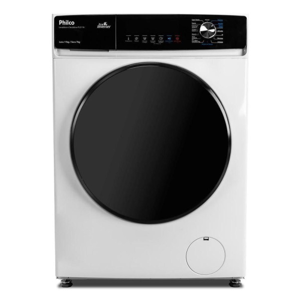 Encontraproduto.com.br - Lava E Seca Philco 11Kg PLS11A Eco Invertplus 16 Programas Lavagem Branca 127V