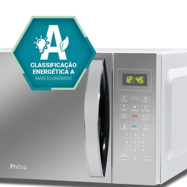 Encontraproduto.com.br - Micro-ondas 25L Philco Receitas Pré-programadas 1100W PM26
