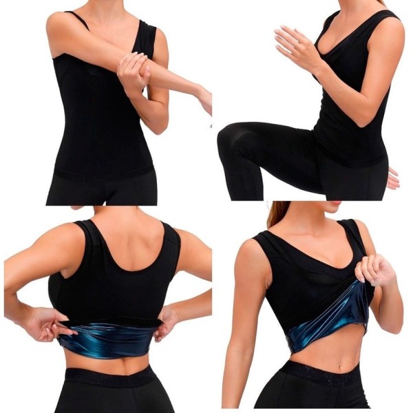 Encontraproduto.com.br - Colete Camiseta Regata Redutor De Medidas Para Mulheres