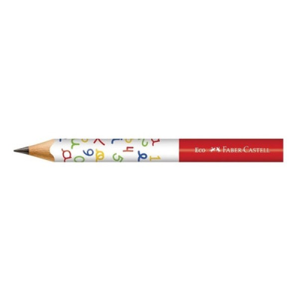 Encontraproduto.com.br - Ecolápis Grafite Jumbo Pequeno Faber Castell